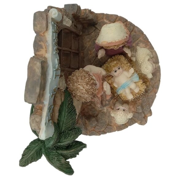 Dreamsicles Joy To The World Polystone Christmas Nativity HTF Collectible Figur - Picture 5 of 10